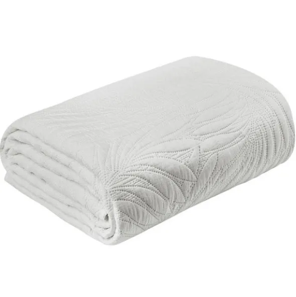 Narzuta 170 x 210 Dekoracyjna Pikowana STONE Biała