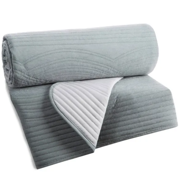 Narzuta 170 x 210 Dekoracyjna Velvet2 Sreb