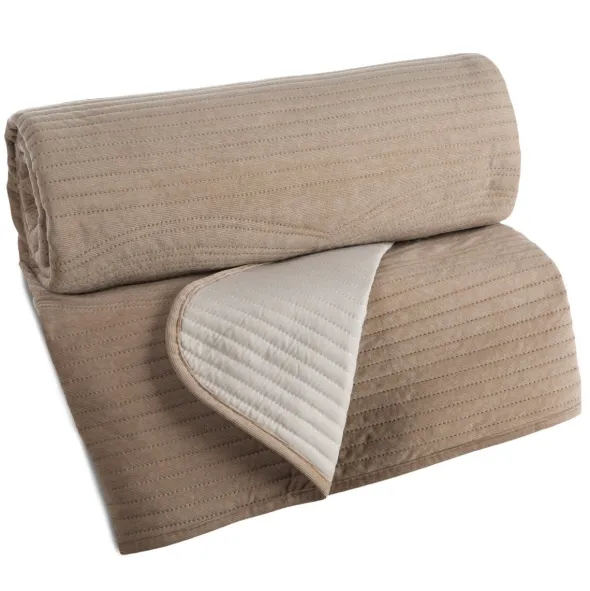Narzuta 220 x 240 Dekoracyjna Velvet2 Beż