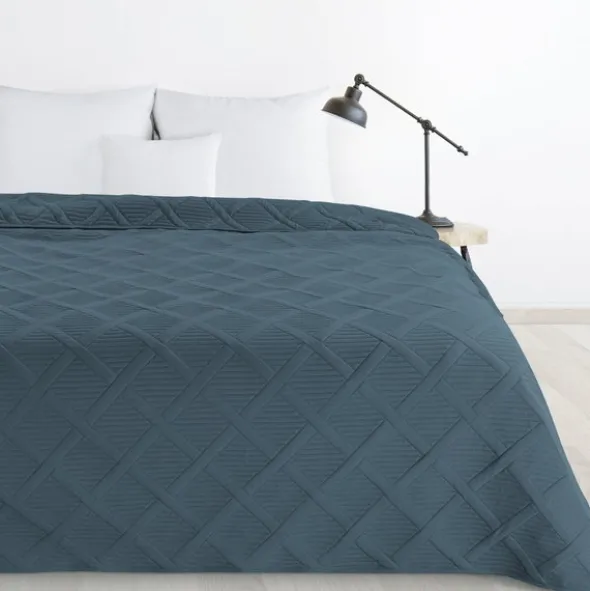 Narzuta 200 x 220 Design Pikowana Alara5 Turkus
