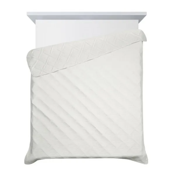 Narzuta 170 x 210 Design Pikowana Alara5 Krem