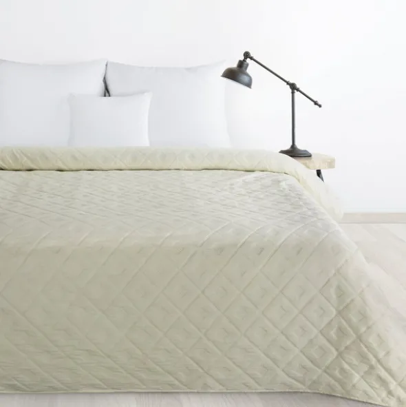 Narzuta 200 x 220 Design Pikowana Alara6 Krem