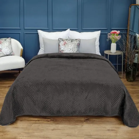 Narzuta 70 x 160 Jodełka Welurowa Caden 03
