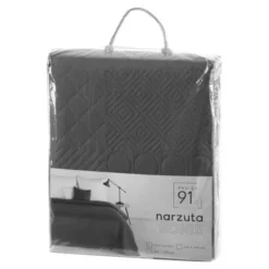 Narzuta 220 x 240 Pikowana Dekoracyjna Boni5 Grafit