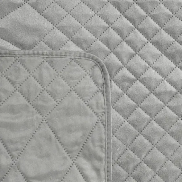 Narzuta 220 x 240 Pikowana Design91 Luiz3 Srebrny