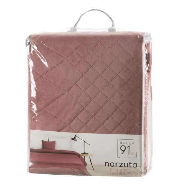 Narzuta 170 x 210 Pikowana Design91 Luiz3 Róż