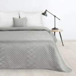 Narzuta 170 x 210 Pikowana Design91 Luiz3 Srebrny