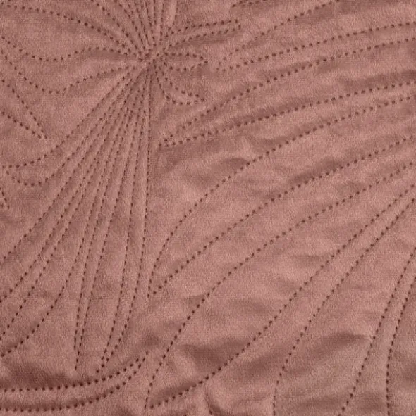Narzuta 170 x 210 Pikowana Velvet Luiz4 Róż