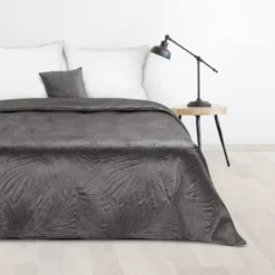 Narzuta 170 x 210 Pikowana Velvet Luiz4 Grafit