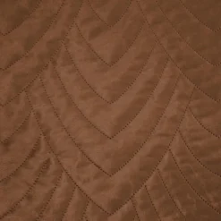 Narzuta 220 x 240 Pikowana Velvet Luiz6 Cegła