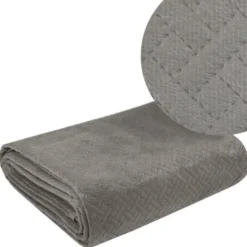 Narzuta 170 x 210 Pikowana Velvet Luiz5 Beż