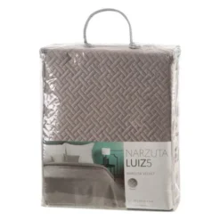 Narzuta 200 x 220 Pikowana Velvet Luiz5 Beż