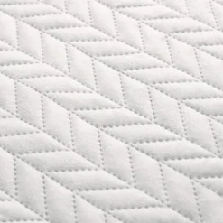 Narzuta 200 x 220 Pikowana Velvet Moxie Biały