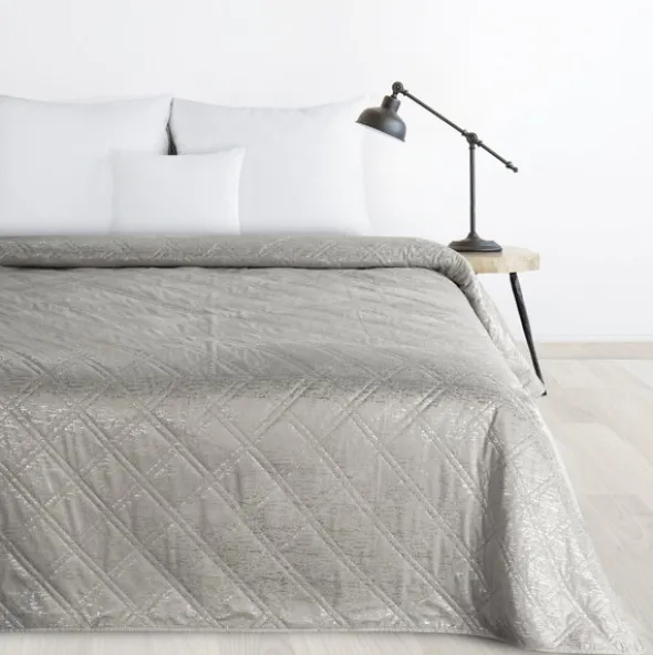 Narzuta 200 x 220 Pikowana Welurowa Luiz Blink Sre