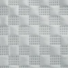Narzuta 220 x 240 Pikowana Welurowa Sofia4 Srebrny