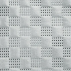 Narzuta 220 x 240 Pikowana Welurowa Sofia4 Srebrny