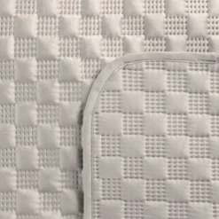 Narzuta 200 x 220 Pikowana Welurowa Sofia4 Beż