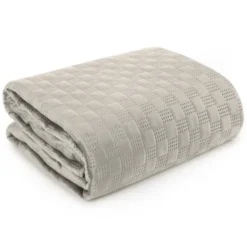 Narzuta 200 x 220 Pikowana Welurowa Sofia4 Beż