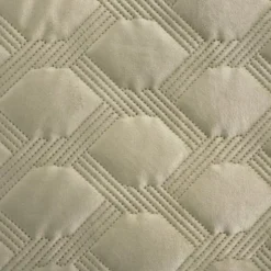 Narzuta 170 x 210 Pikowana Welurowa Sofia5 Beż