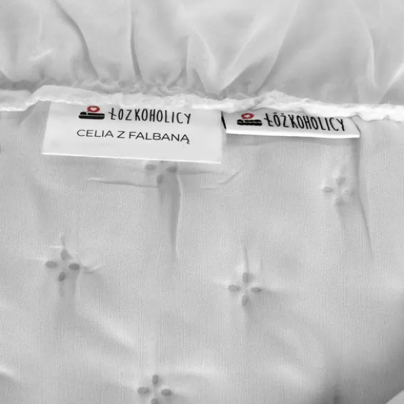 Narzuta 200 x 220 Pikowana Z Falbaną Celia 05