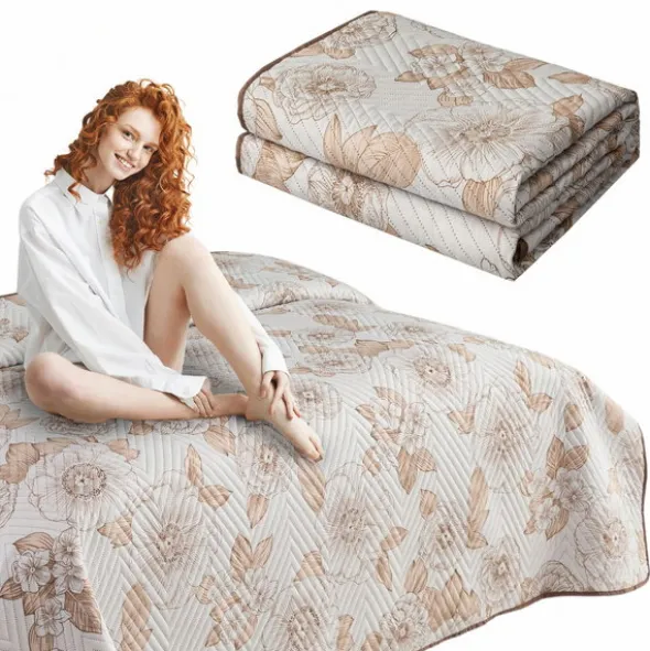 Narzuta 220 x 240 Tłoczona Mikrofibra Meric 01