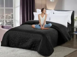 Narzuta 170 x 210 Tłoczona Mikrofibra Nicole 02