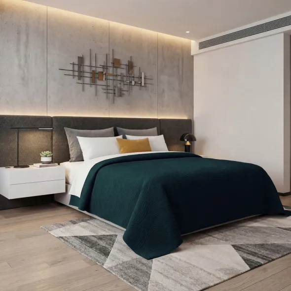 Narzuta 220 x 240 Tłoczona Mikrofibra Federico 10