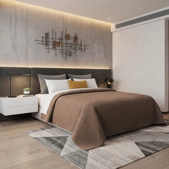 Narzuta 200 x 220 Tłoczona Mikrofibra Federico 13
