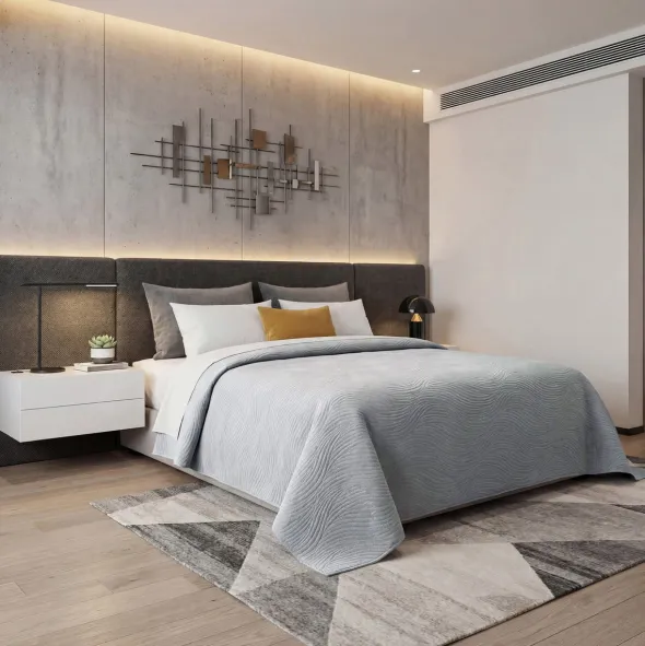 Narzuta 200 x 220 Tłoczona Mikrofibra Federico 04
