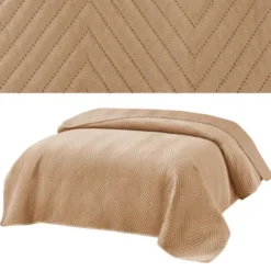 Narzuta 200 x 220 Tłoczona Welurowa Marieta 07