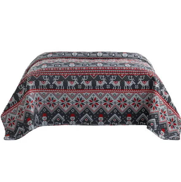 Narzuta 200 x 220 Tłoczona Świąteczna Levent 2960