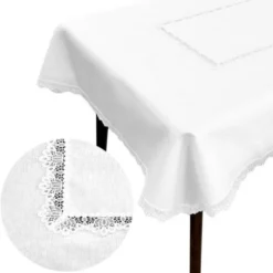 Obrus Plamoodporny 150 x 260 Z Gipiurą 2100 Biel