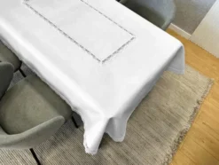 Obrus Plamoodporny 150 x 280 Z Gipiurą 2100 Biel