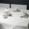 Obrus Plamoodporny z Mereżką 240_Biały 140x200