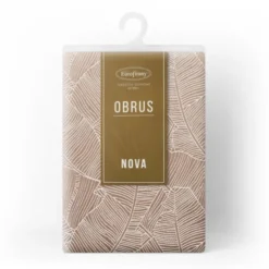 Obrus 85 x 85 Dekoracyjny Żakardowy Isla C.Beż