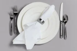 Obrus 140x340 Plamoodporny Klasyczny Elegant Szary