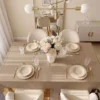 Obrus 130x180 Plamoodporny Surbo Beż