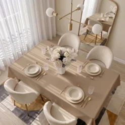 Obrus 120x260 Plamoodporny Surbo Beż