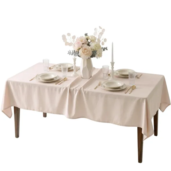 Obrus 140x300 Plamoodporny Surbo Ecru