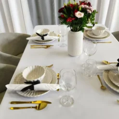 Obrus 120 x 200 Plamoodporny z Mereżką Hanah 001