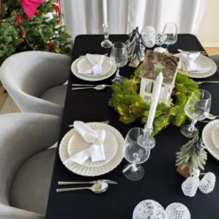 Obrus 110 x 160 Plamoodporny z Mereżką Hanah 002