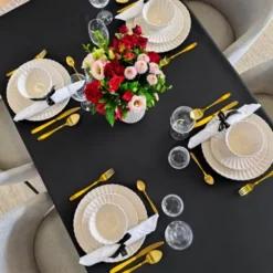 Obrus 120 x 240 Plamoodporny z Mereżką Hanah 002