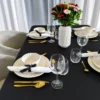 Obrus 140 x 450 Plamoodporny z Mereżką Hanah 002