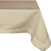 Obrus 130 x 160 Plamoodporny z Mereżką wz. 240_Beż