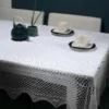 Obrus 140 x 350 Szydełkowy wz. 021 Biały