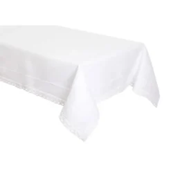 Obrus 140 x 300 z Mereżką wz. 050 Biały