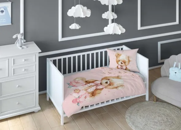 Pościel 90 x 120 Bawełna Dziecięca Maya Mo 5506 A