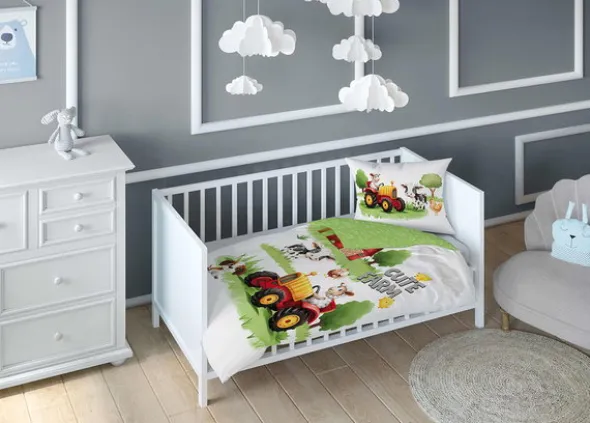 Pościel 90 x 120 Bawełna Dziecięca Maya Mo 5509 A