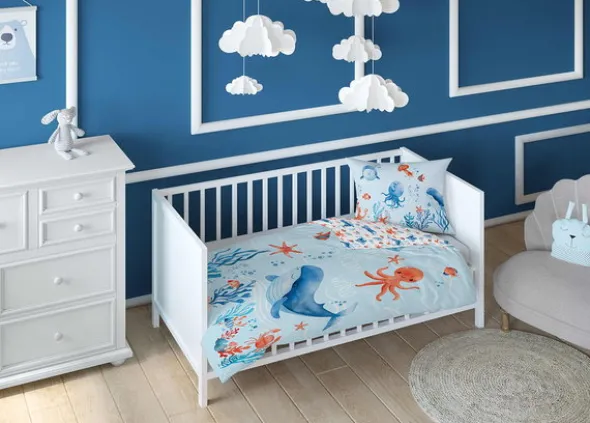 Pościel 100 x 135 Bawełna Dziecięca Maya Mo 5508A