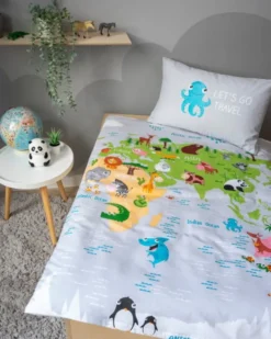 Pościel 90 x 120 Bawełna Dziecięca Maya Moo 3961B